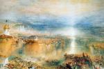 水彩大师 William Turner_Zurich Sun